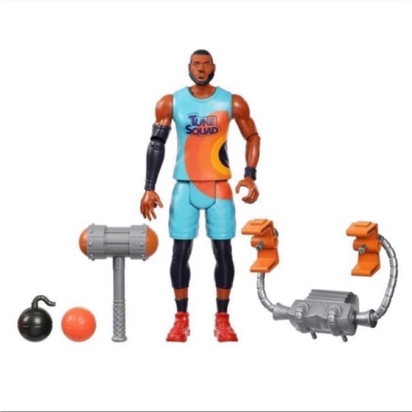 Space Jam Lebron James Tune Squad Action Figure - Picture 10 of 10